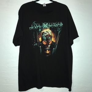 Five Finger Death Punch Band Tee.